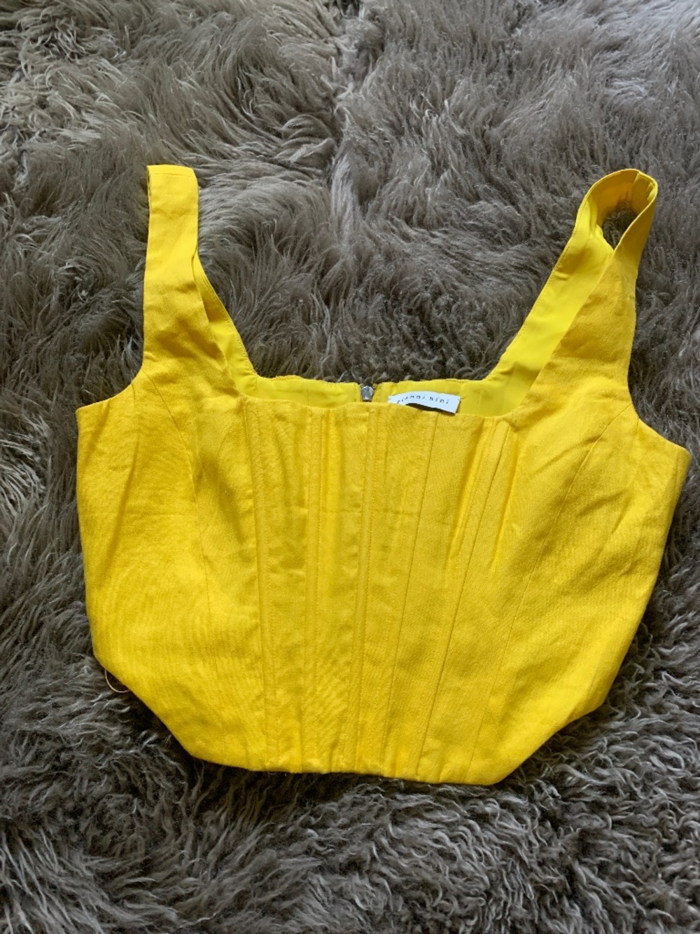 NWOT Gianni Bini yellow top